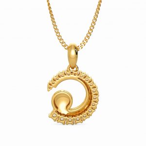 Azee Gold Pendant