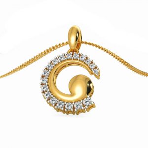 Azee Gold Pendant