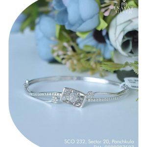 Silver Zircon Bracelet