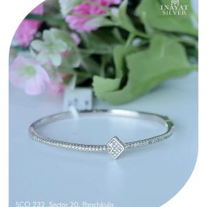 Silver Zircon Bracelet